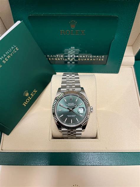 rolex groene plaat